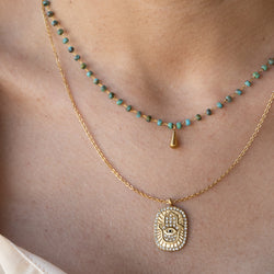 Hamsa Shimmer Necklace