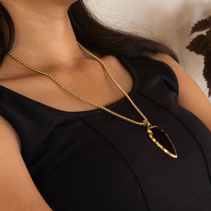 Triad Golden Unisex Necklace