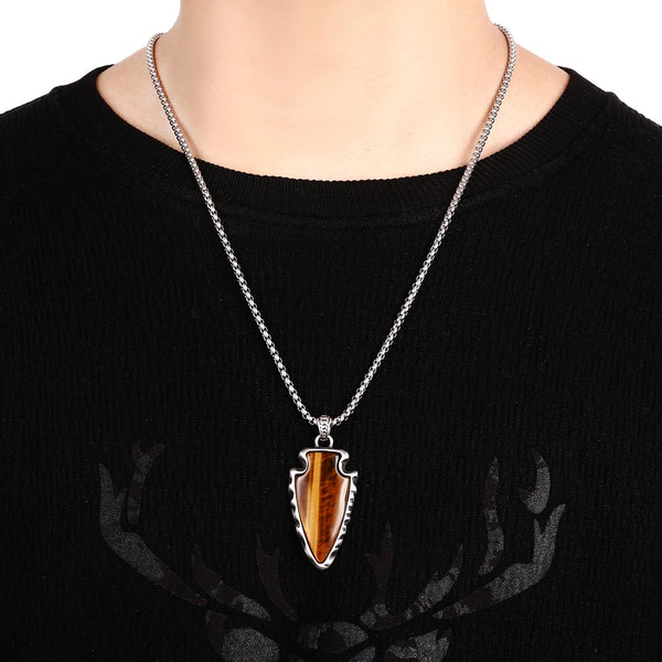 Triad Silver Unisex Necklace