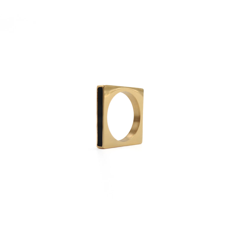 Modern Minima Unisex Rings - Set of 2