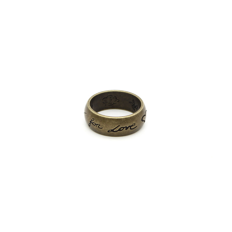 True Love's Promise Unisex Brass Ring