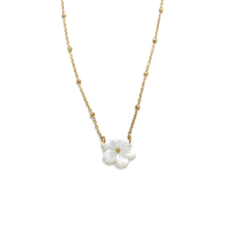 Shell Floret Necklace