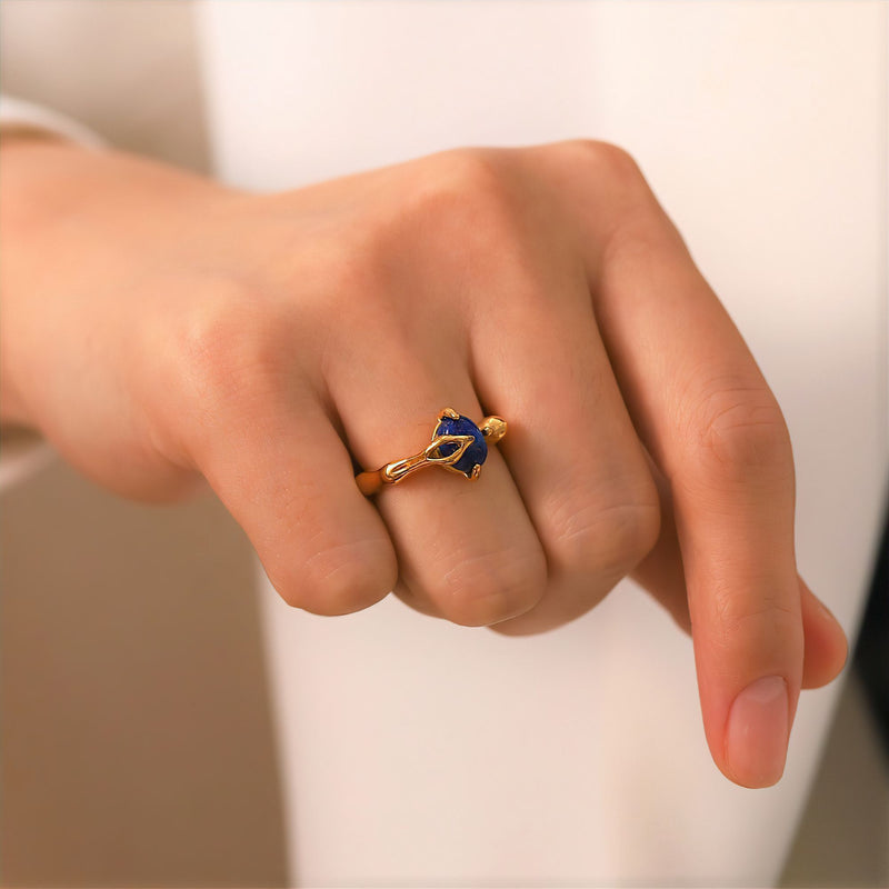 Lapis Luxe Ring