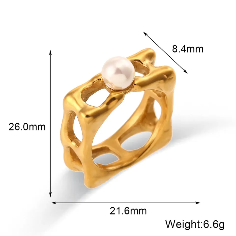 Aphrodite Pearl Ring