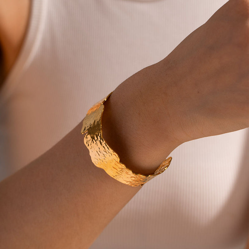 Papercut Cuff Bracelet