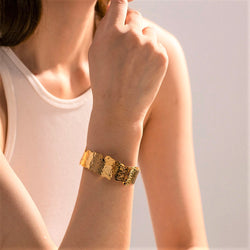 Papercut Cuff Bracelet