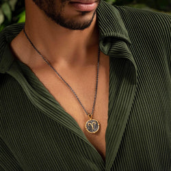 Zodiac Noir Men's Necklace