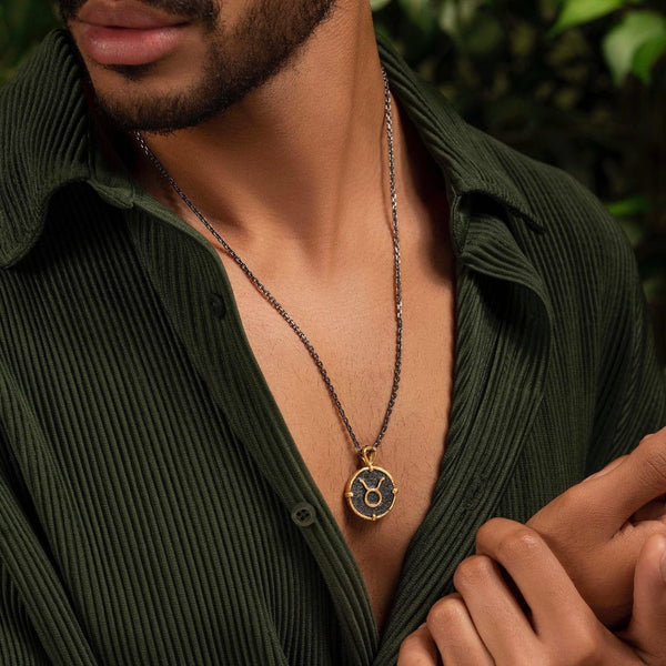 Zodiac Noir Men's Necklace