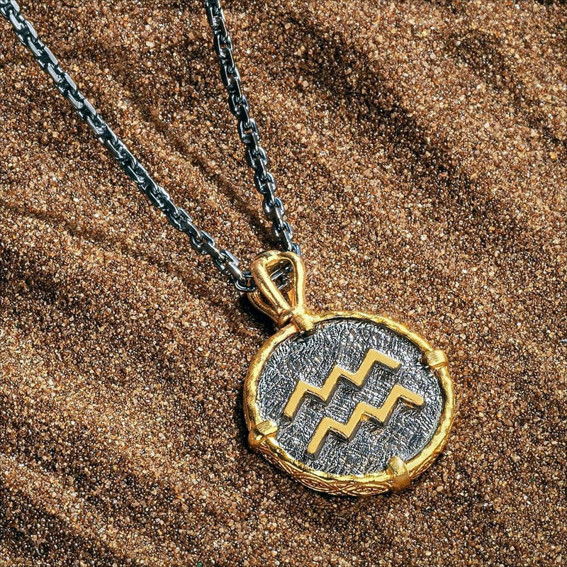 Zodiac Noir Men's Necklace