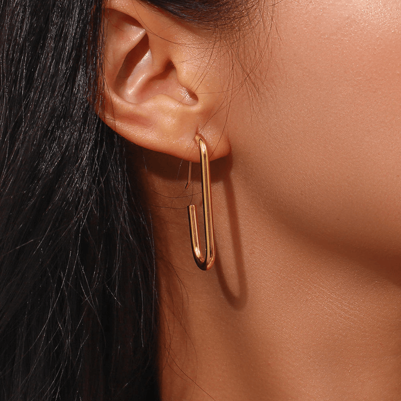 Pretty Paperclip Earrings