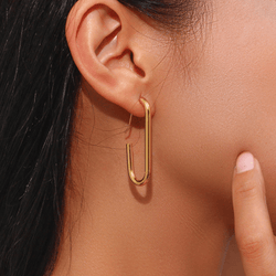 Pretty Paperclip Earrings