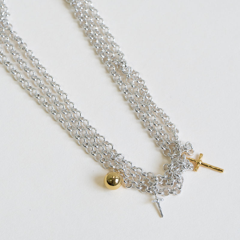 Punk Stack Unisex Necklace