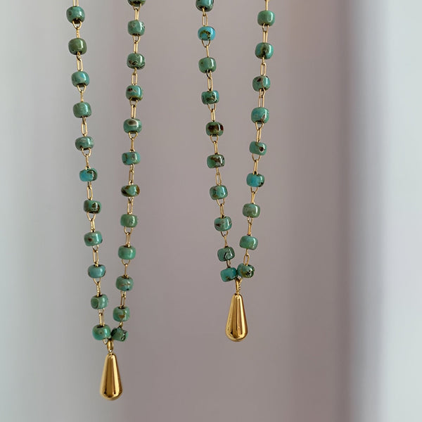 Sea Breeze Bead Necklace