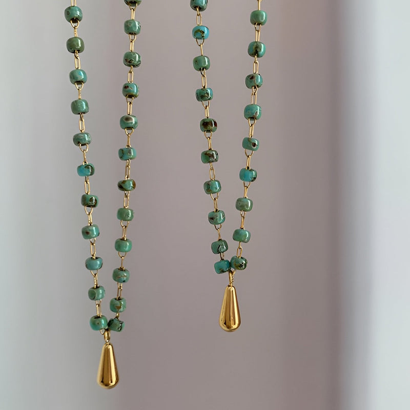 Sea Breeze Bead Necklace