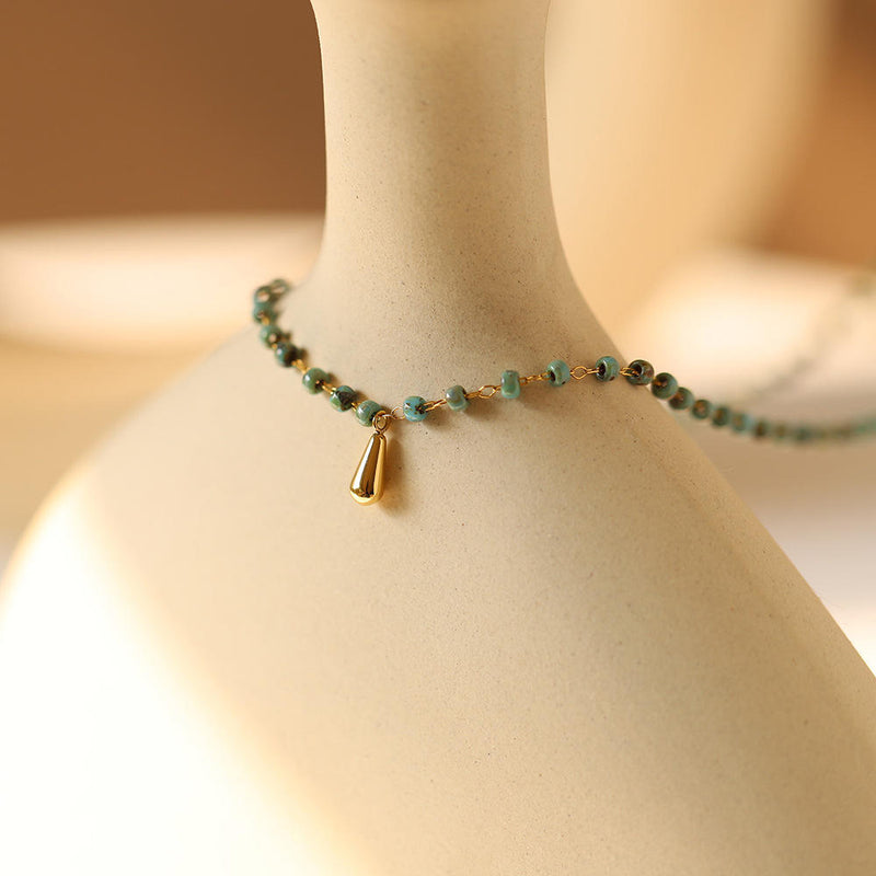 Sea Breeze Bead Necklace