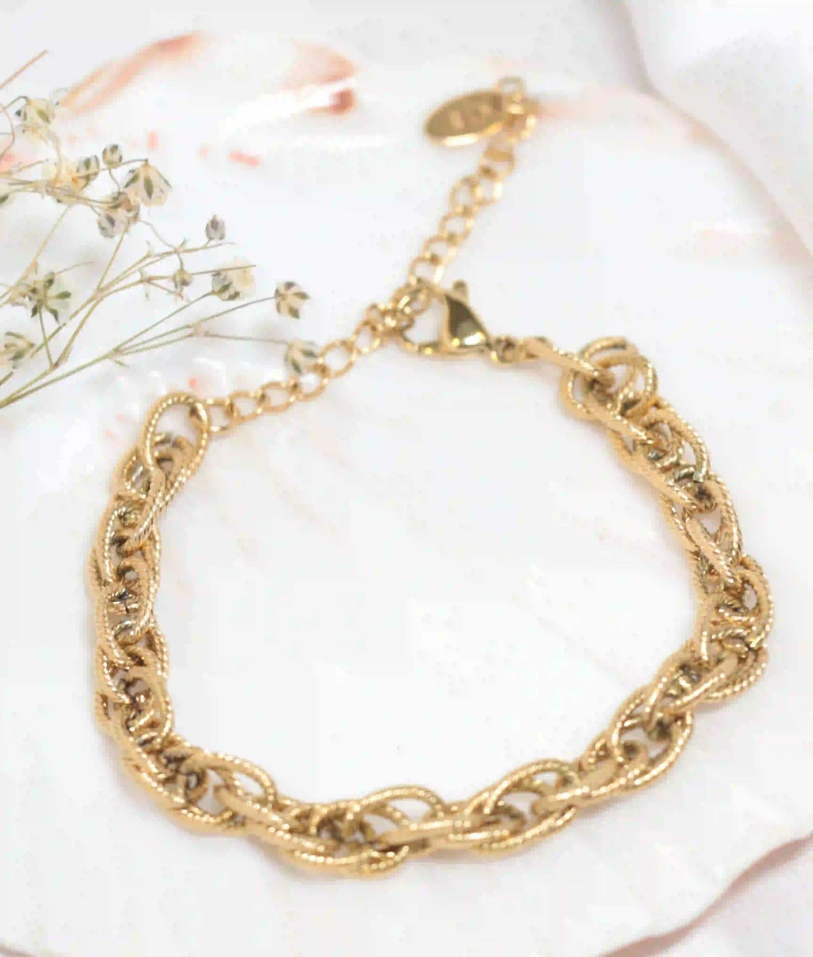 CROSSLINKUNISEXCHAINBRACELET-