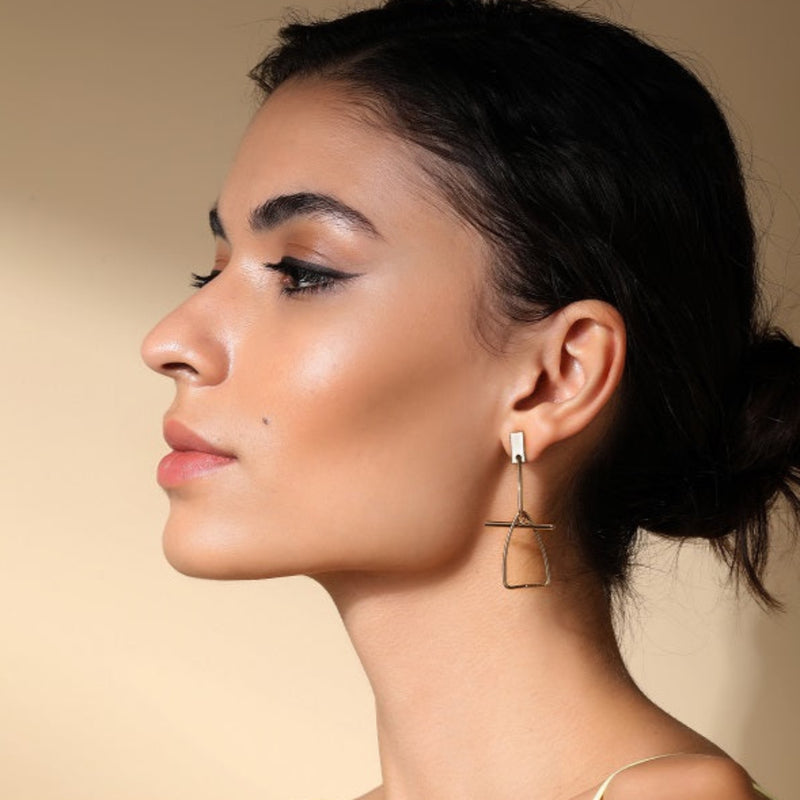 Forever Entwined Dangler Earrings by FASHKA | side look
