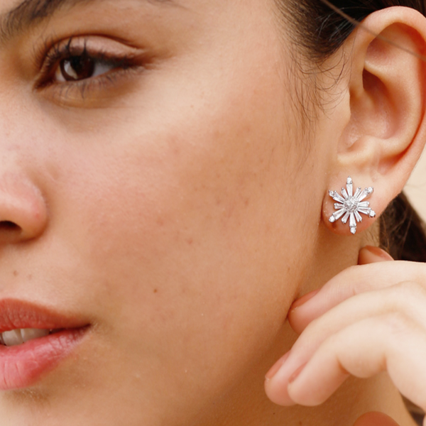 Starburst Crystal Studs