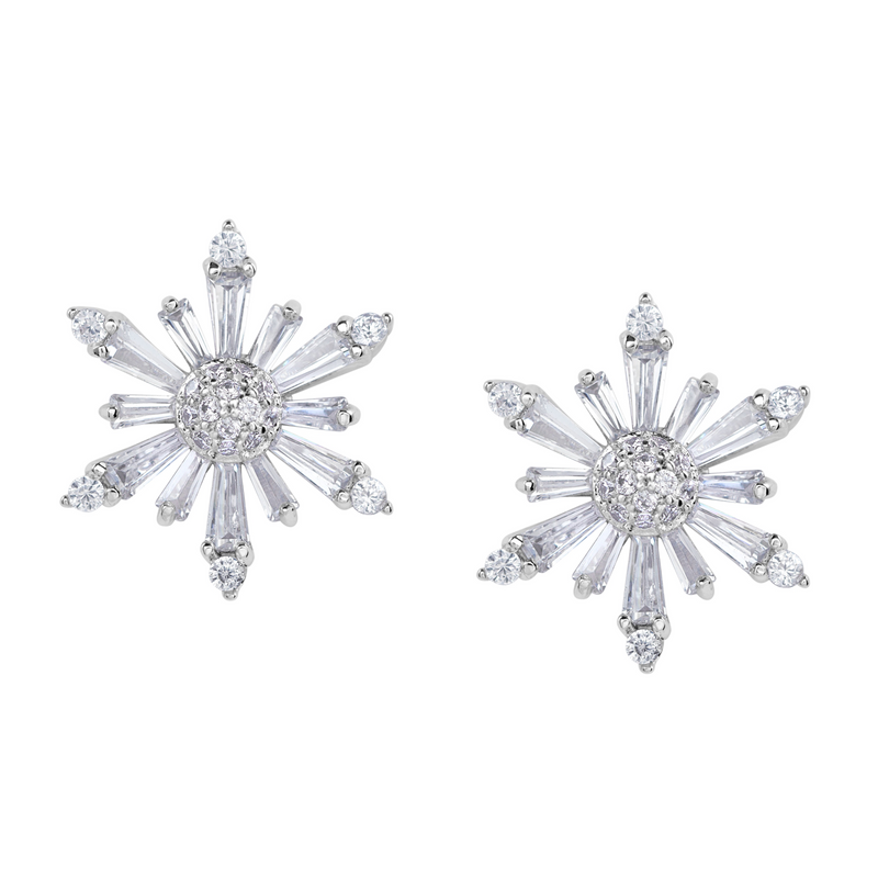 Starburst Crystal Studs