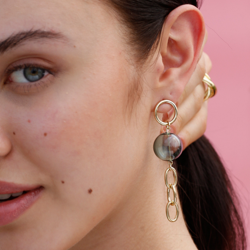 Quirk Symphony Mismatched Dangle Earrings FASHKA