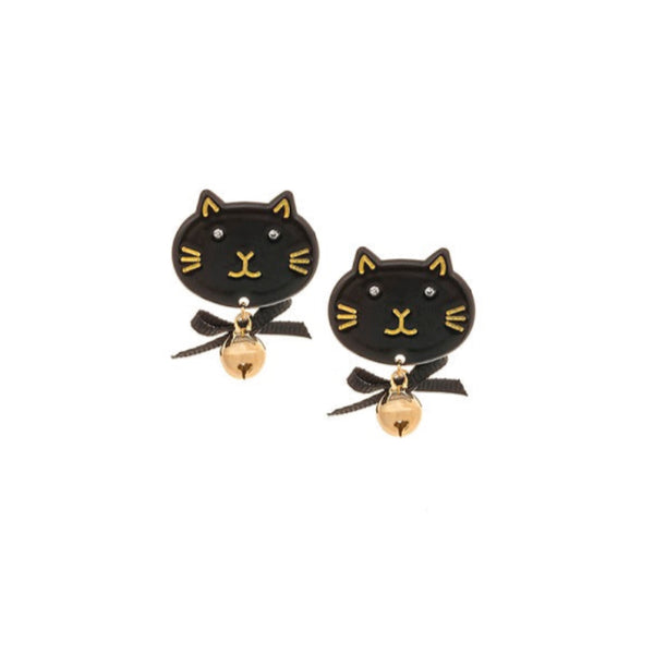 Feline Diva Stud Earrings by FASHKA