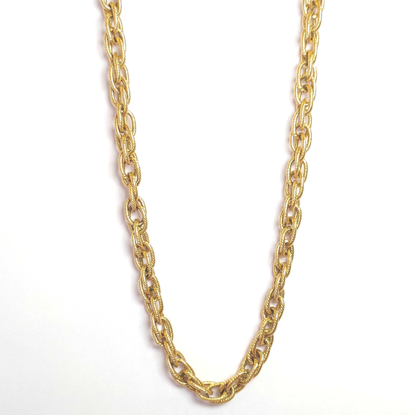 Cross Link Unisex Chain Necklace