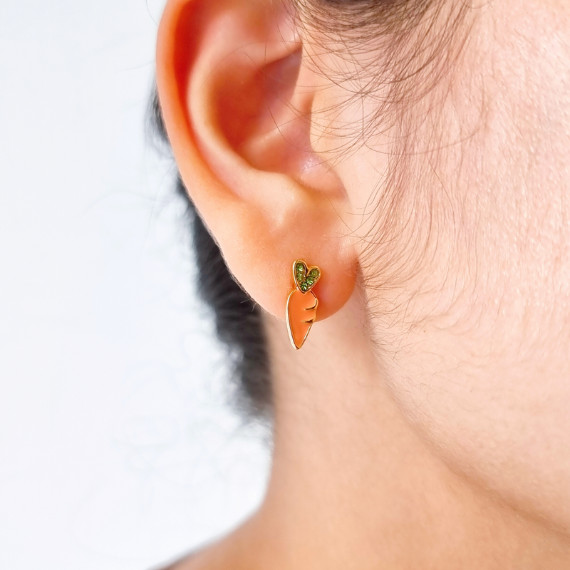 The Bunny Tale -  Mismatched Stud Earrings