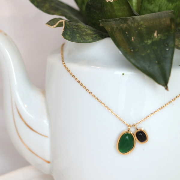 Mismatch Love Golden Necklace