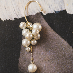 Pearl Paradise Singlet Cuff Earrings