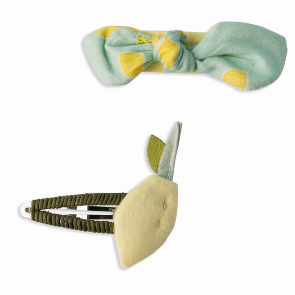 Tropical Bliss Hair Clips. Set of 2.