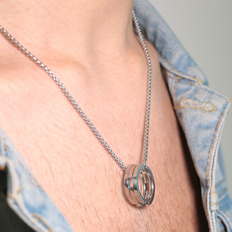 Power Look Multiway Unisex Necklace & Ring