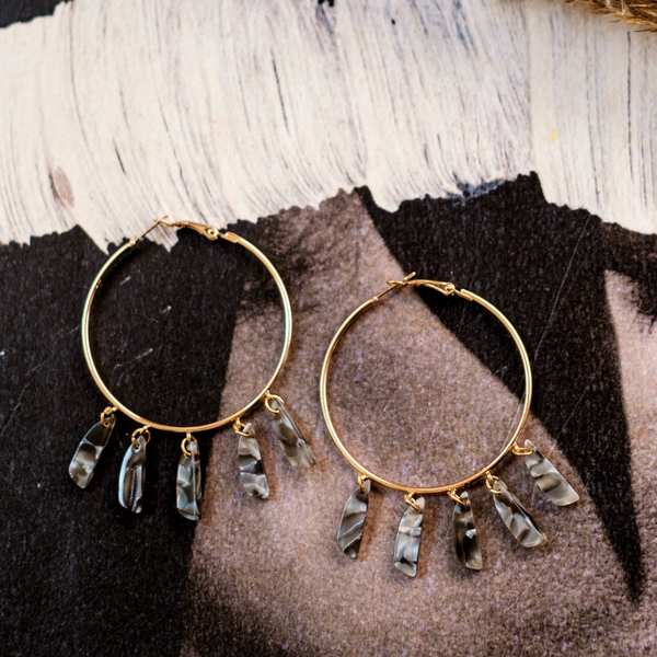 The Hoop Drama Earrings