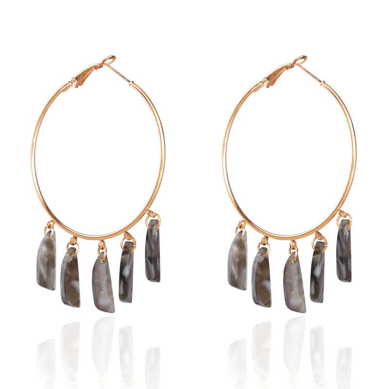 The Hoop Drama Earrings