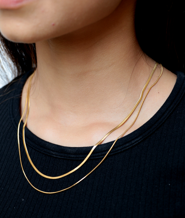 Dual Charm Unisex Necklace