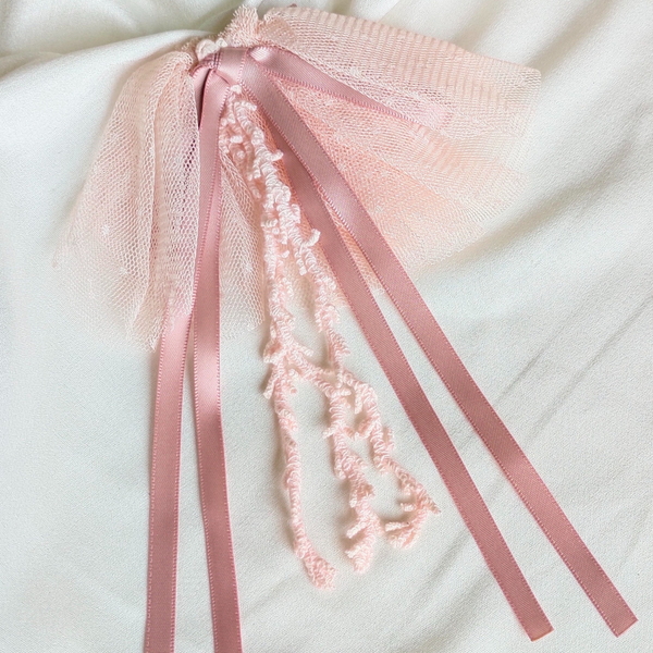 Fancy Juliet Pink Hair Clip
