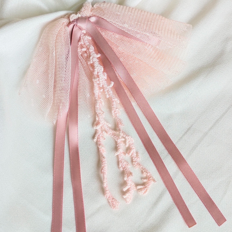 Fancy Juliet Pink Hair Clip